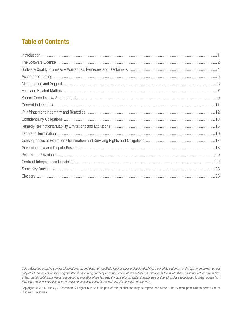Software Licenses Practical Guide BLG